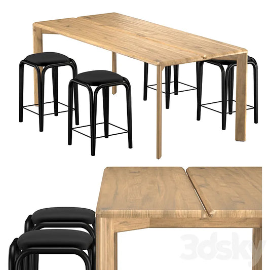Kotai dining table 3DSMAX Model