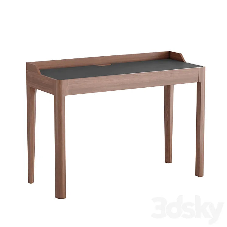 La Redoute Junius Desk walnut wood 3DSMAX Model