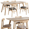LaForma. Nayme chair. Extendable table Rho 3DSMAX Model