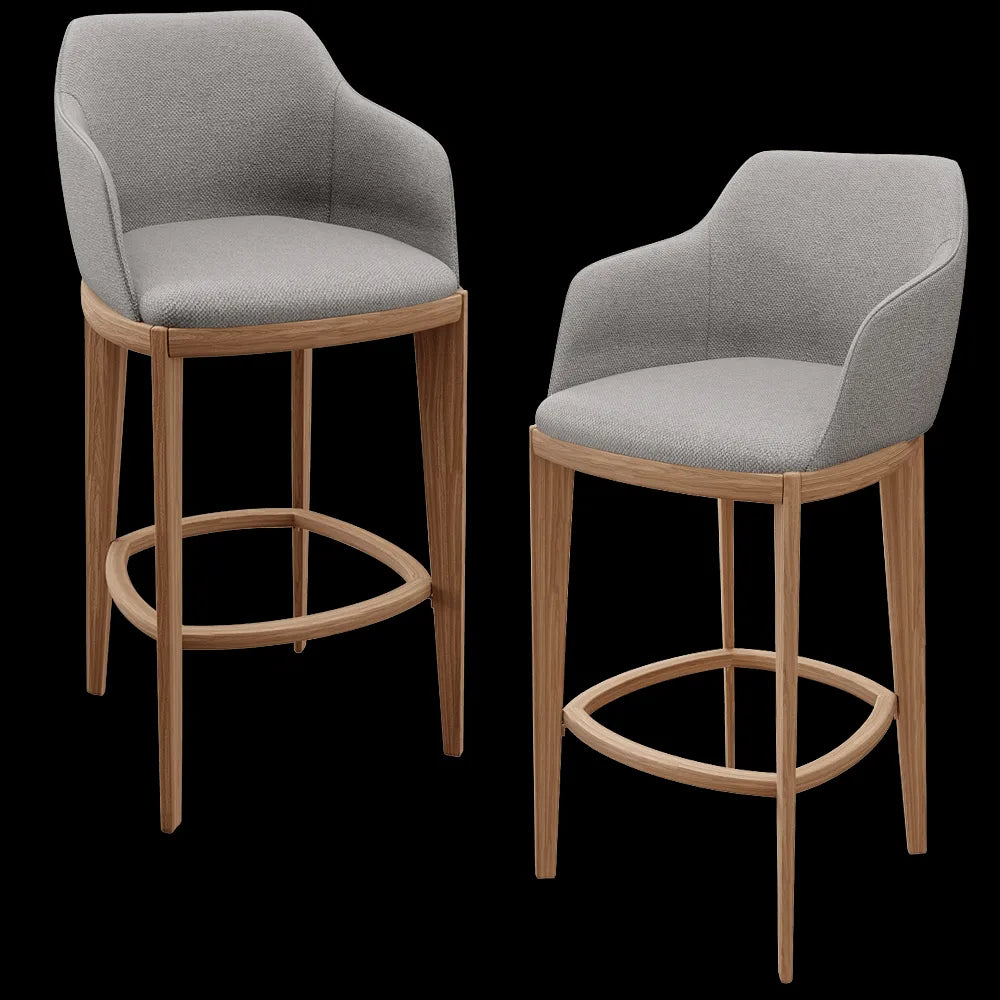 Lagom - Bar stool Dine Grey 3ds Max