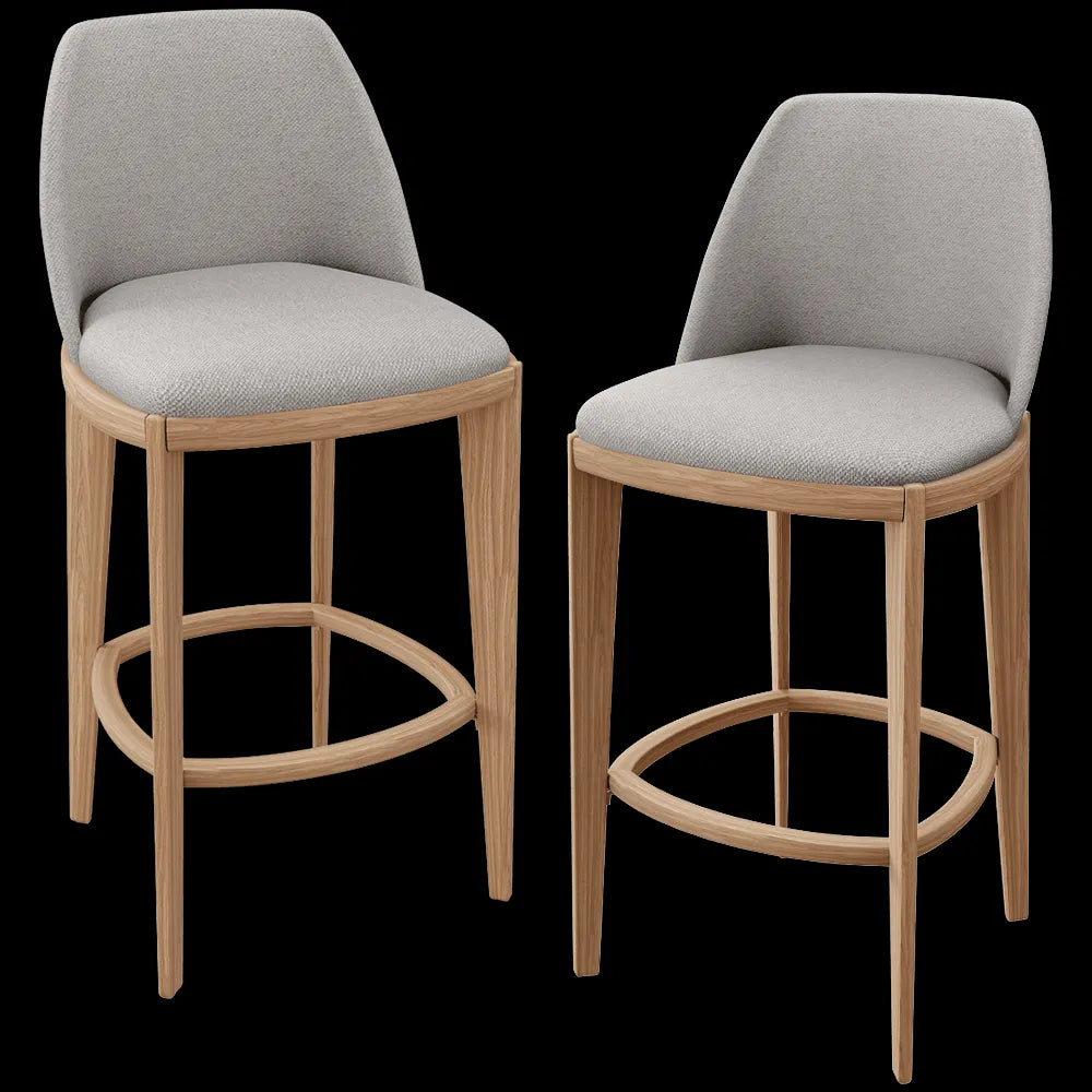 Lagom - Bar stool Fin Gray 3ds Max