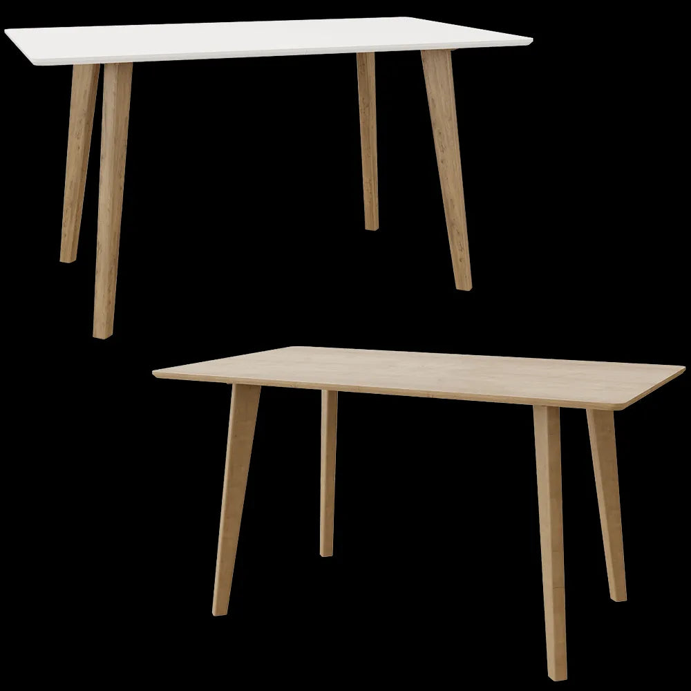 Lagom - Table Nordick oak 3ds Max