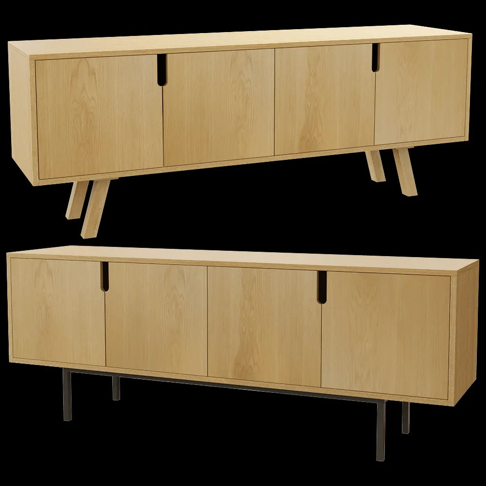 Lagom - Tumba Goody Oak Stand 3ds Max