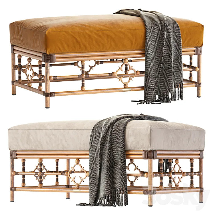 Lane Venture Mimi Cuddle Ottoman 3DSMAX Model