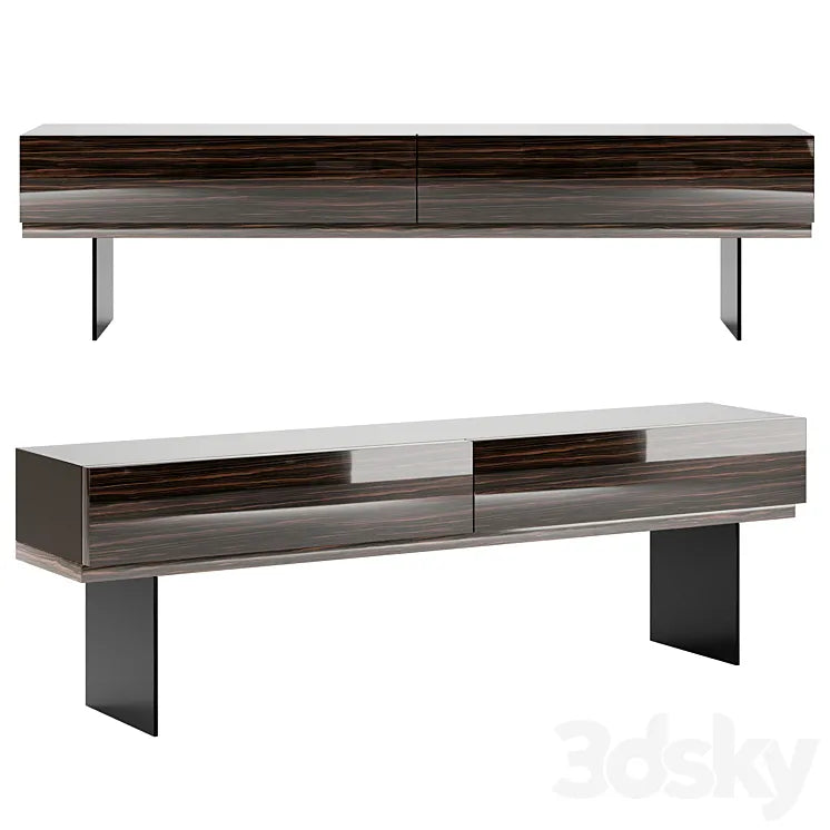 Lang Console & Sideboard by Minotti 3DSMAX Model