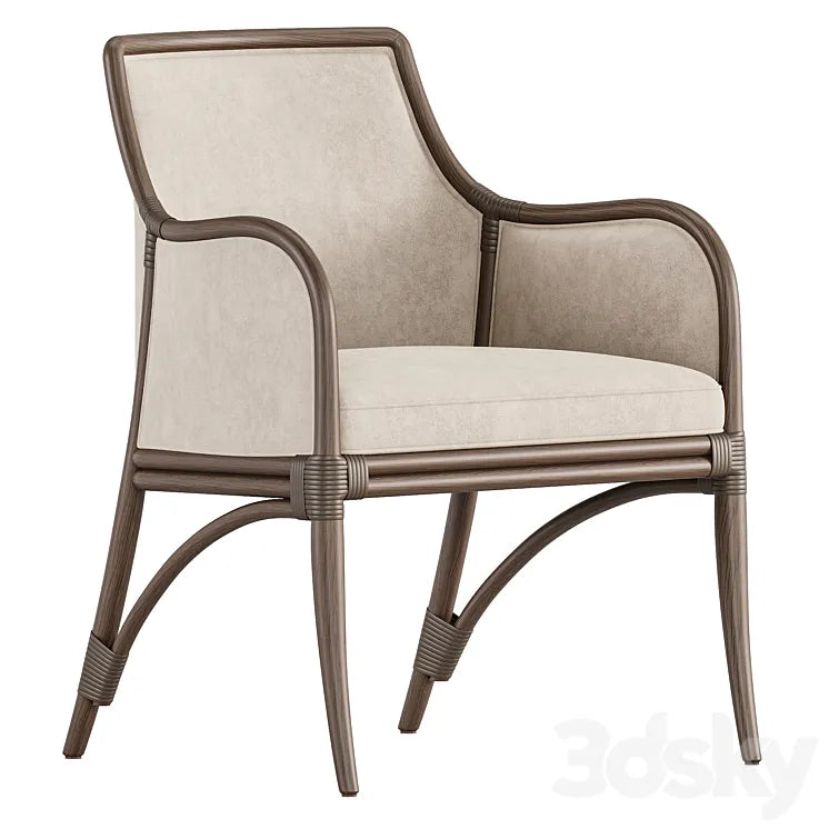 Lantana Armchair by McGuire Originals 3DSMAX Model