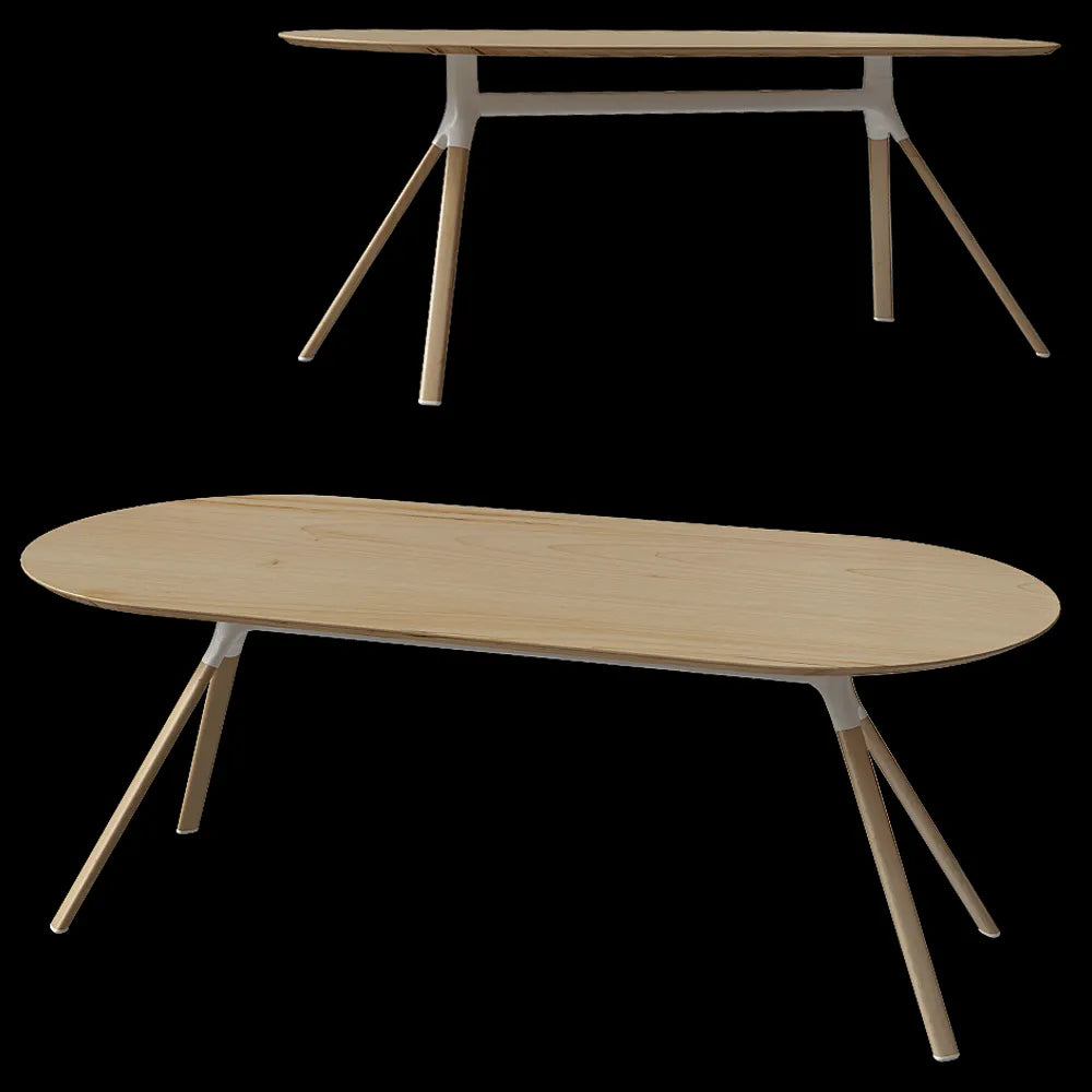Lapalma - Dining table FORK P128 3ds Max