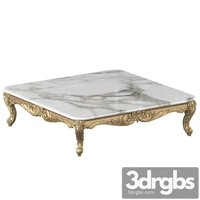 Large Coffee Table by Roberto Giovannini Classitz Zoffee Table 3D Model Free