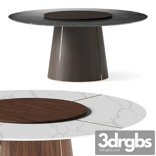 Laskasas Marilyn Dining Table 3D Model Free