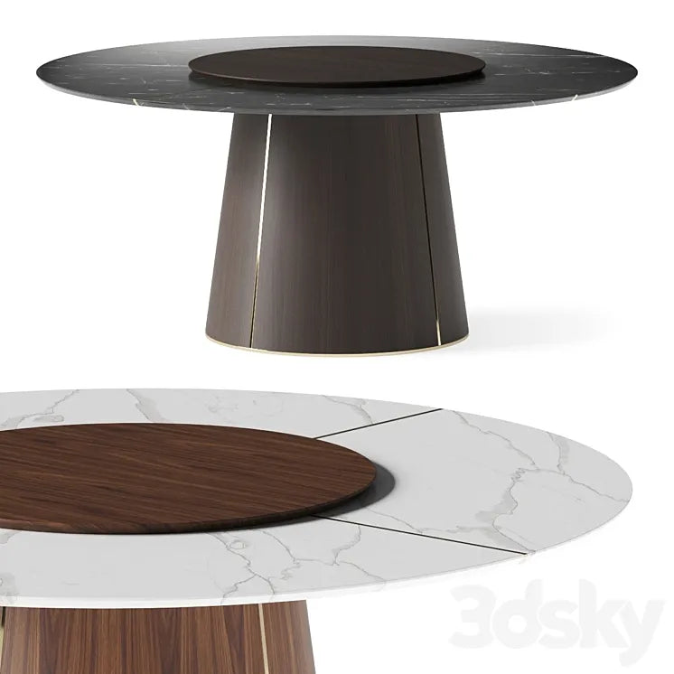 Laskasas Marilyn Dining Table 3DSMAX Model