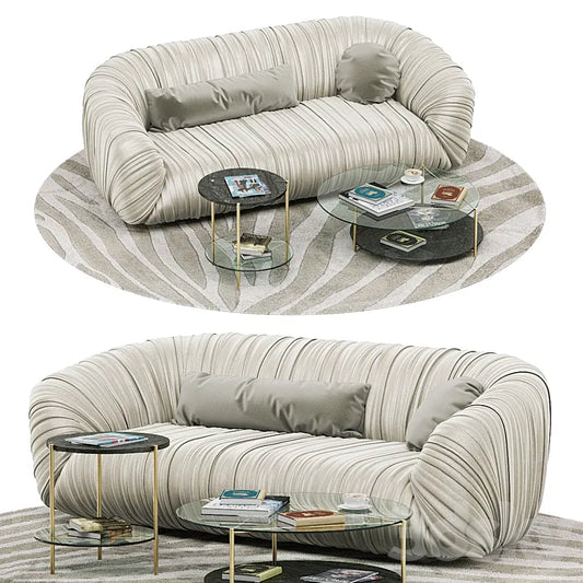 Laurameroni Drape sofa Echo table 3DSMAX Model