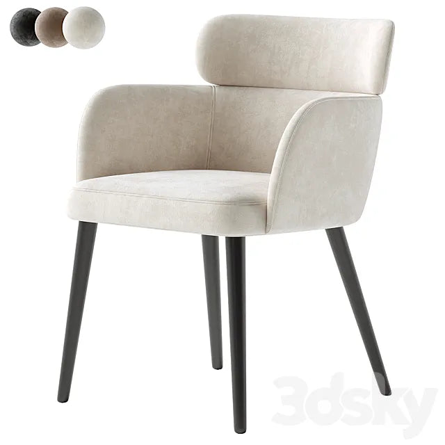 LAY armchair 3ds Max