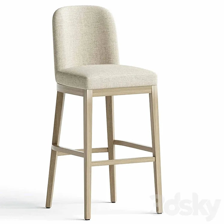 Layton Upholstered Bar & Counter Stools 3DSMAX Model