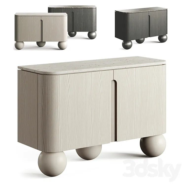 Le Berre Vevaud Olbia Commode 3DSMAX Model