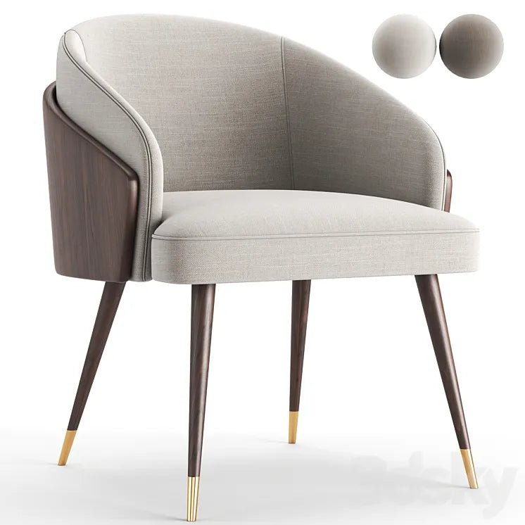 Leisure_Dining_Chair 3DSMAX Model