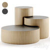 Levels Set of 3 Nesting Tables by Dan Yeffet & Lucie Koldova 3DSMAX Model