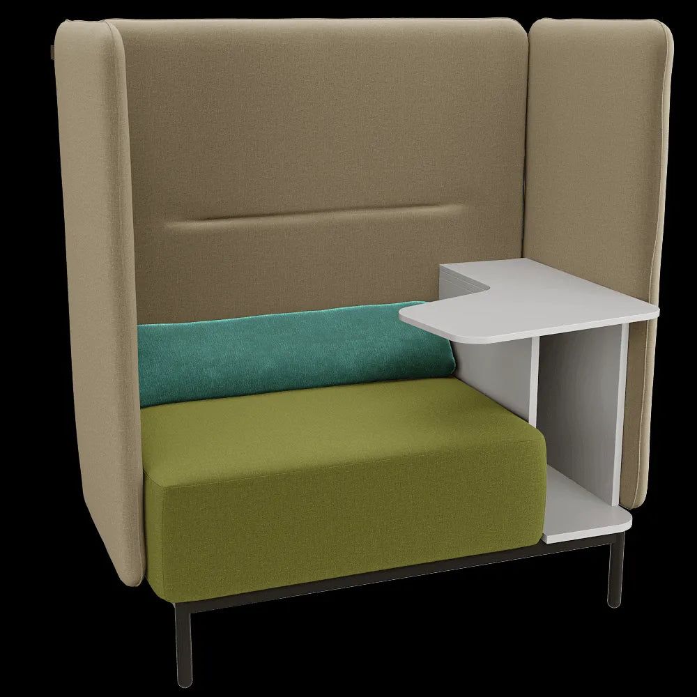 LEYFORM - Sofa lounges meeting Workstation 3ds Max