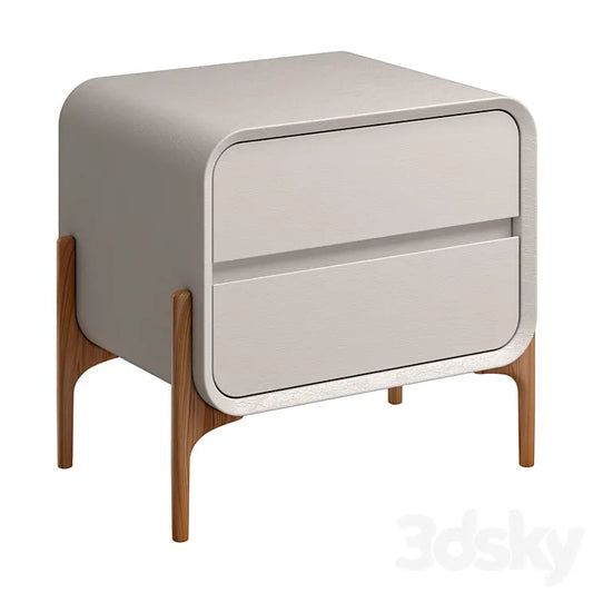 Light luxury bedside table 3DSMAX Model