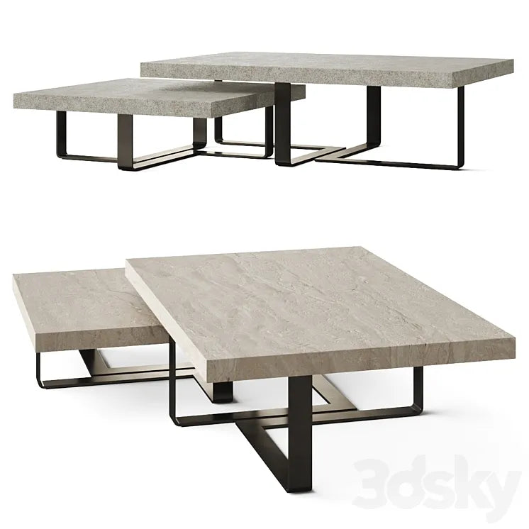 Linteloo Malibu Coffee Tables 3DSMAX Model