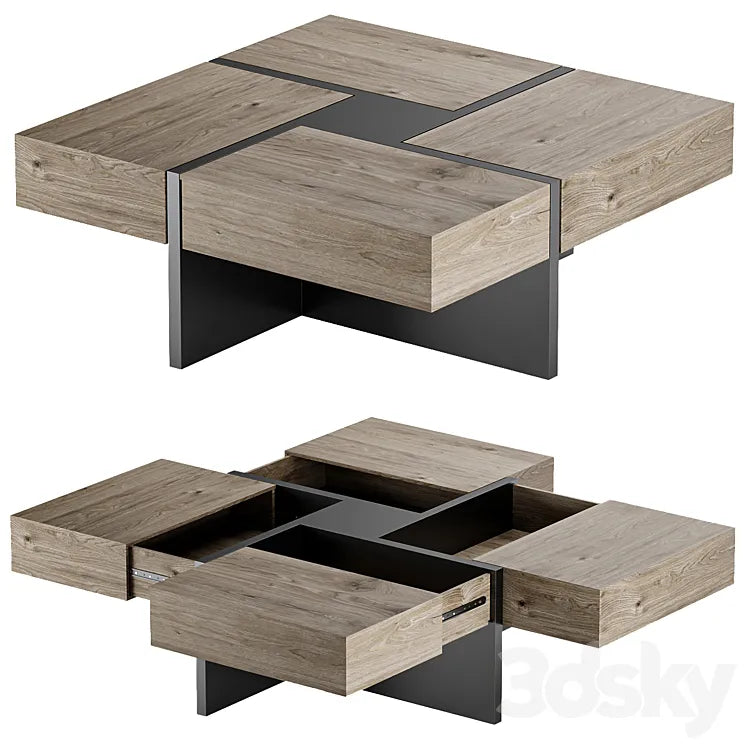Lipscomb Coffee Table 3DSMAX Model
