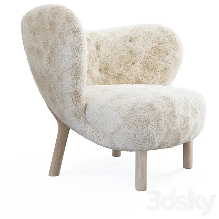 Little petra armchair 3DSMAX Model