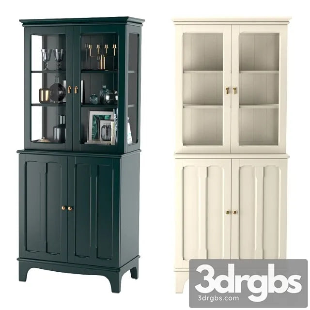Lommarp cabinet with glass doors by ikea 3D Model Free