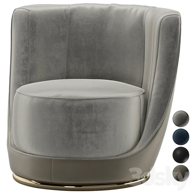 Longhi laurent armchair 3DSMAX Model