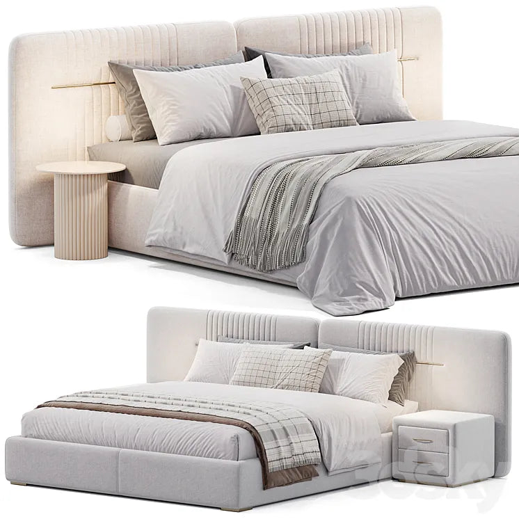 Loren bed by Casa Magna 3DSMAX Model