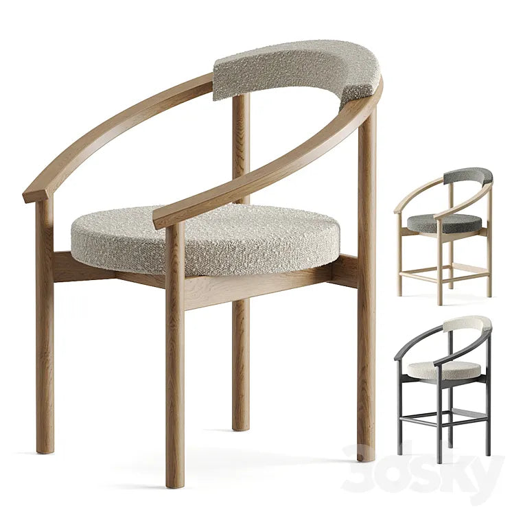 Louis chair 3DSMAX Model
