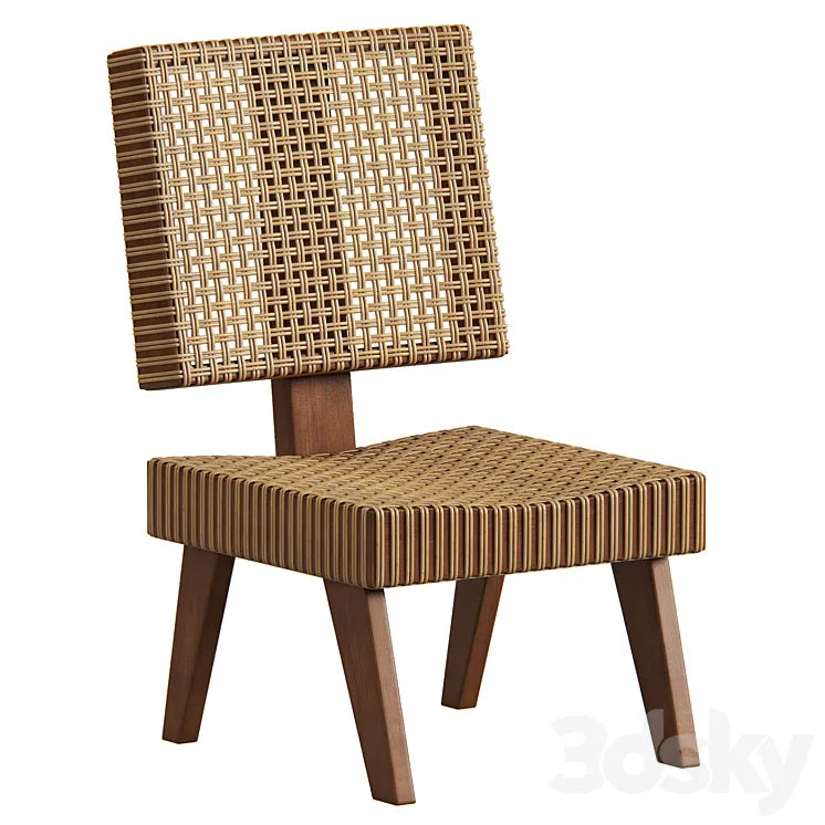 Lounge Chairs by Pierre Jeanneret 3DSMAX Model