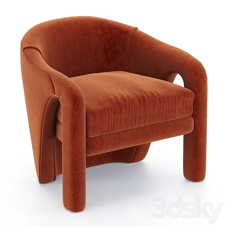 Lounge Chairs Restore 3DSMAX Model