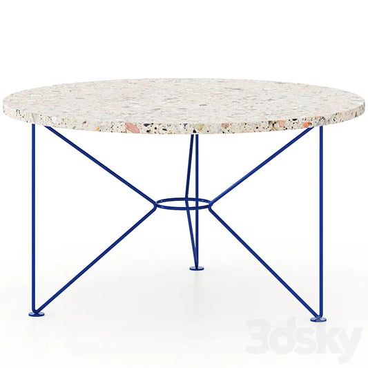 Low Ocean Terrazzo by Acapulco Design Table 3DSMAX Model