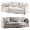 Lulu and Georgia "Coen Slipcover Sofa" 3ds Max
