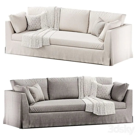 Lulu and Georgia Coen Slipcover Sofa 3dsMax Model