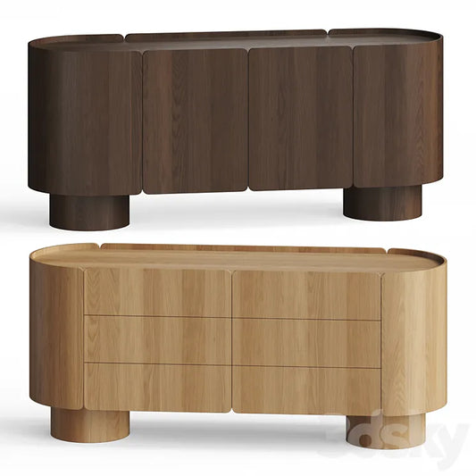 Lulu and Georgia Raphael Dresser Sideboard Table 3DSMAX Model