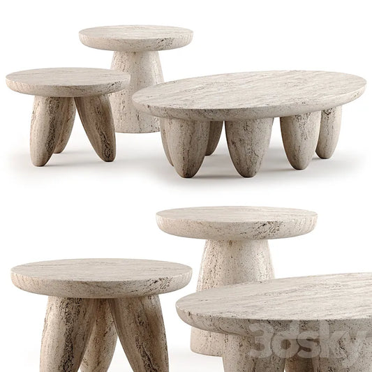Lunarys Coffee Tables by Hommes 3DSMAX Model