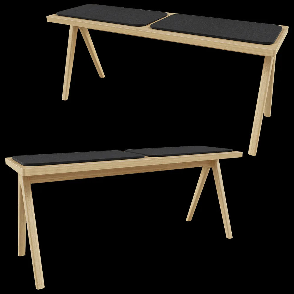 Lundbergs Möbler  - Bench Arko 3ds Max