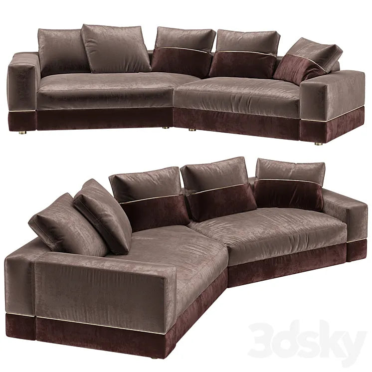 LUXENCE MAXIME DIAGONAL SOFA 3DSMAX Model