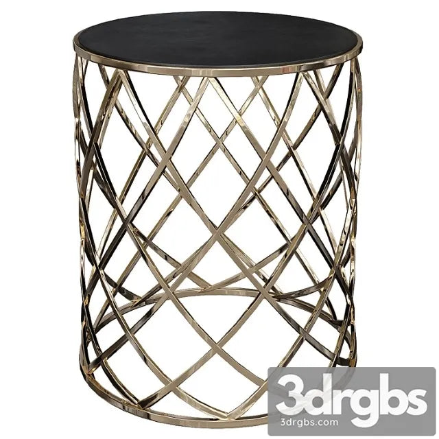 Luxury wireframe side tables  2 3D Model Free