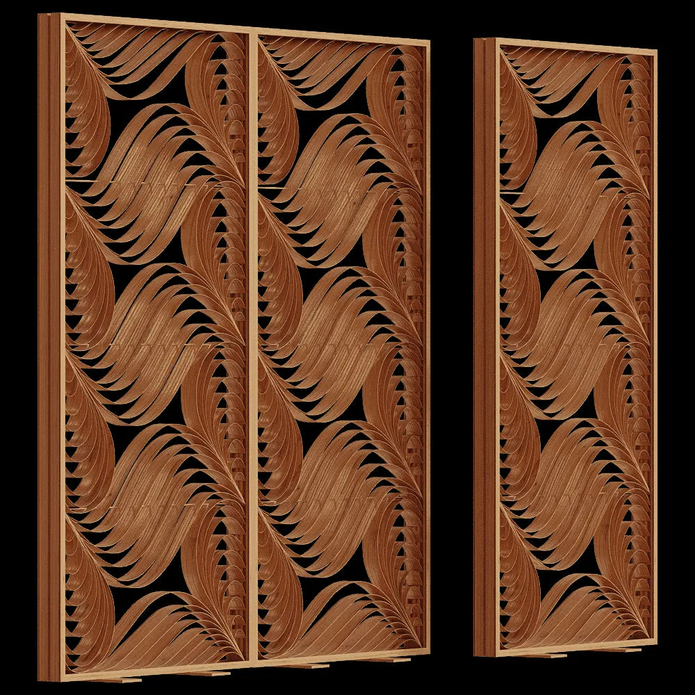 LZF - Modular floor standing Paisley 3ds Max