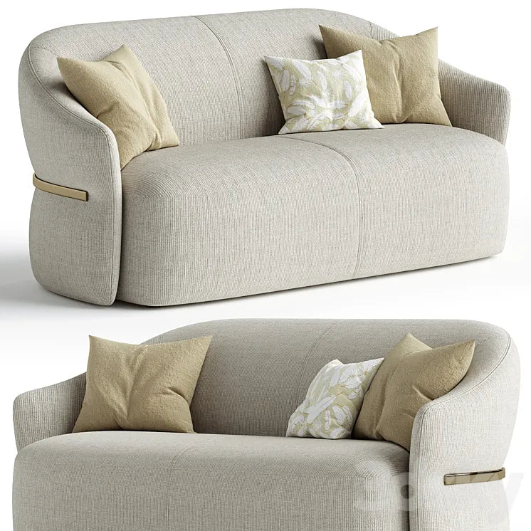 MADAME BUTTERFLY 2 seater sofa By Flou 3DSMAX Model