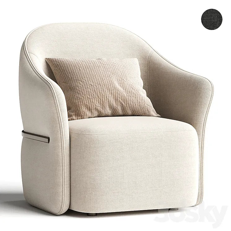 MADAME BUTTERFLY | Armchair By Flou 3DSMAX Model
