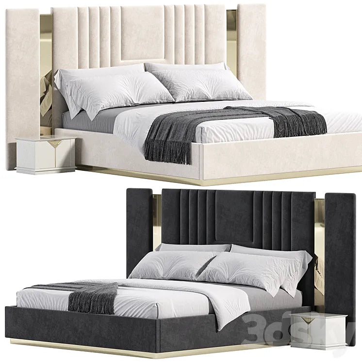Madeleine Bed 3DSMAX Model
