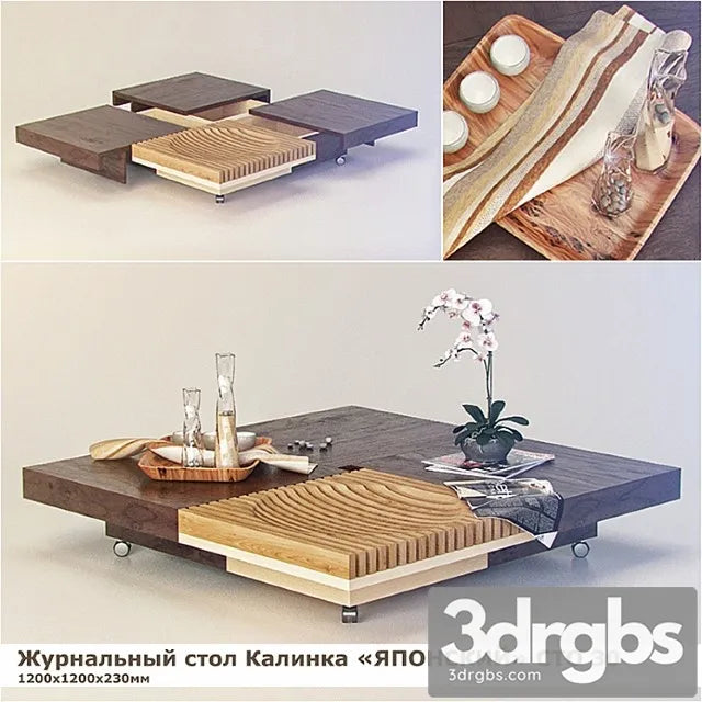 Magazine Ni Sol Kalinka Iaponskii Sto 30 2 3D Model Free