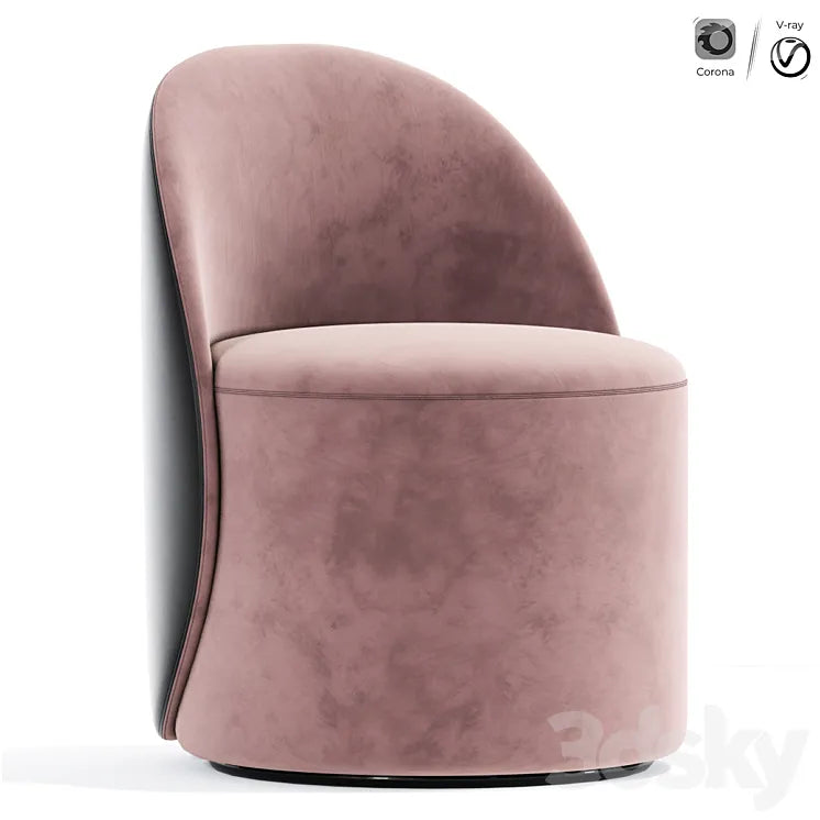 Makeup Stool Dressing Stool Chair 3DSMAX Model