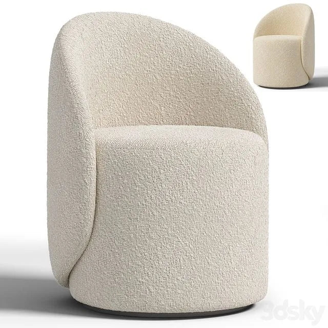 Malia Vanity Chair 3dsMax Model