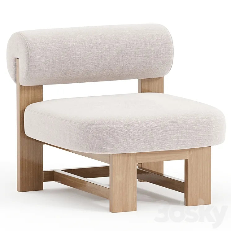 Malta Chair Piemont Oyster 3DSMAX Model
