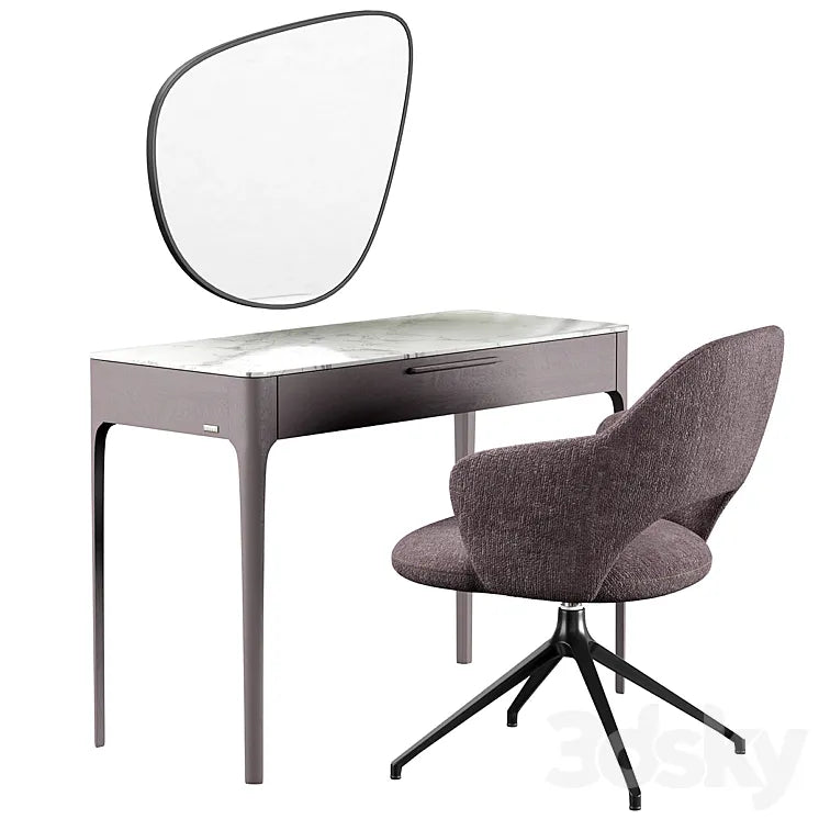 Mara dressing table Roma Furman armchair 3DSMAX Model