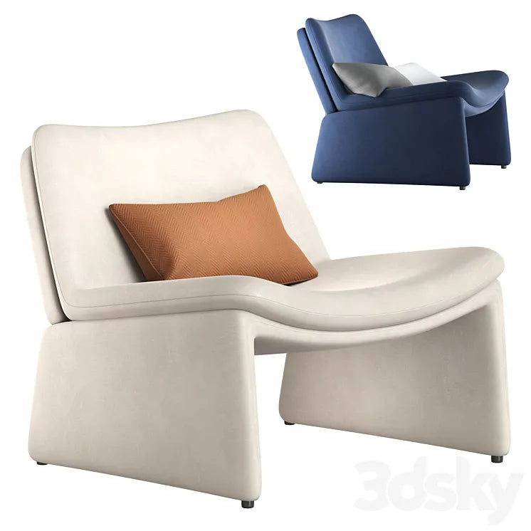 Mara Hoffman Chair West Elm 3DSMAX Model