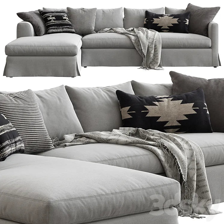 Marac / Metro Sofa Chaise Longue 3DSMAX Model